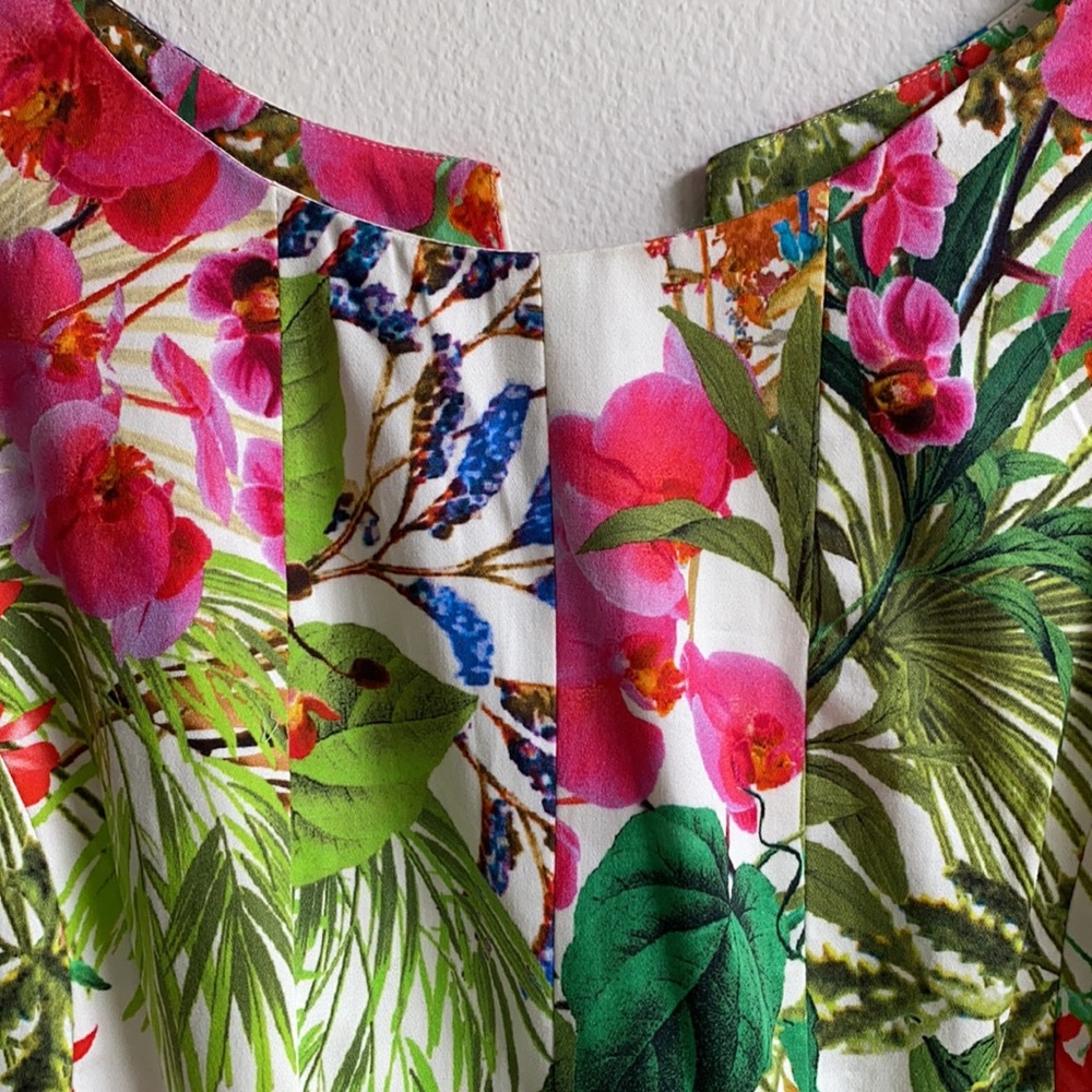 Zara Flower Dress - image 4